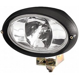 HELLA 1GA 996 161-281 Halogen-Worklight - Oval 100 - 12V - mounting - Vertical - Long-range illumination - Cable: 2000mm - Plug: AMP