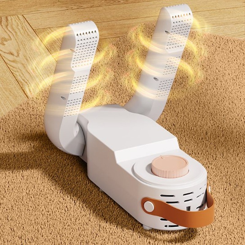Shoe Dryer Foldable Two Speed Thermostat 360 Degree Hot Air