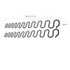 Catkio Sofa replacement Springs,2 PCS 20" Spring with 8 PCS