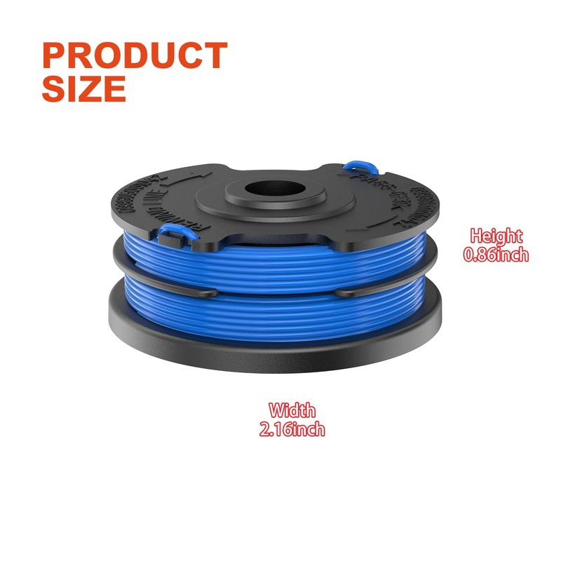 Evenlinkics KST 120X-06 Replacement Spool，Compatible Kobalt Weed Eater，for Kobalt KST