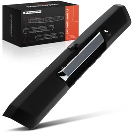 A-Premium Tailgate Handle Liftgate Latch Handle with Camera Hole and Trailer Hook-Up Lamp Hole Compatible with Ford F-250 F-350 F-450 F-550 F-600 Super Duty, E-350 E-450 Super Duty, Chrome Lever