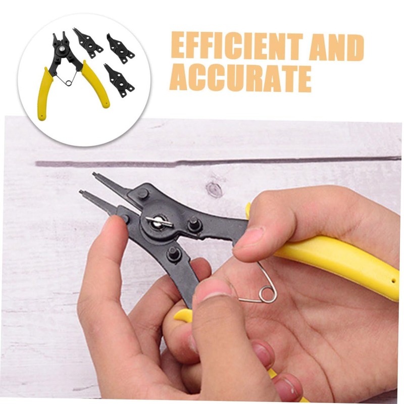 OSALADI Pliers Kit 4-in-1 Spring Clamp Tool for Car Auto