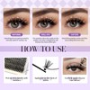 DIY Lash Clusters for Eyelash Extensions: Ultra-light, Natural, Fluffy, Manga,