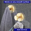 Suction Cup Hooks for Shower, Removable Towel Hooks for Bathroom