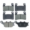 Motorcycle Front Rear Brake Pads Compatible with Honda CBR929RR CBR