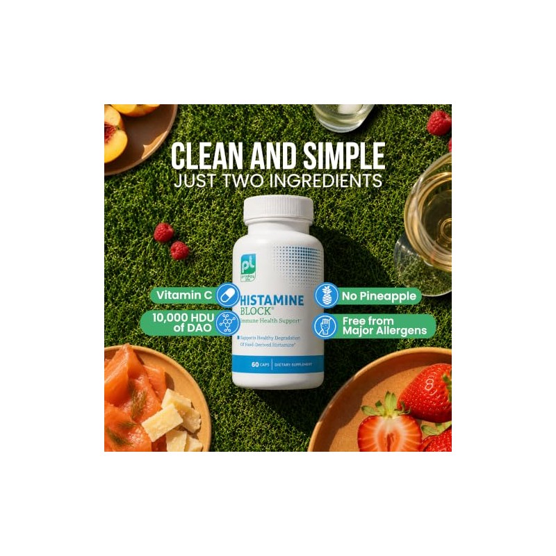 Histamine Block Supplement Advanced Blocker With Diamine Oxidase Dao Enzyme