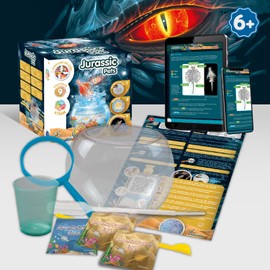 Science4you Jurassic Pets - Prehistoric Crabs Breeding Set for Children with Artemia Salt Crab (Family of Triops) Aqua Creatures, Toys, Games, Gifts for Boys and Girls from 5+ Years