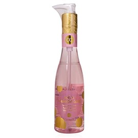 Accentra Let's Celebrate Hand Soap in Champagne Bottle, 250 ml in Pump Dispenser, Liquid Soap, Tea Rose & Velvet Fragrance - Refillable, Pink - Gold