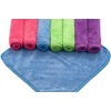 Pack of 8 Large Fluffy Microfibre face Cloths Towels wash-Cloth