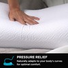 Brookstone Memory Foam Pillow - Supportive Pillows Adapt to Body's