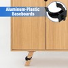 UEIOAVL Skirting Boards 15 Pieces Kitchen Skirting Clips Universal Kitchen