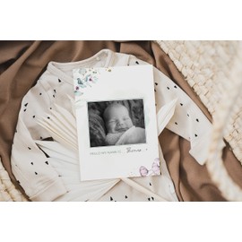JoliCoon 40 Baby Milestone Cards Eucalyptus - Milestone Baby Cards - Baby Shower Gifts