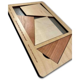 Cruiser 4 Piece Puzzle Size Large - A Brain Teaser Puzzle of Stewart Coffin Design