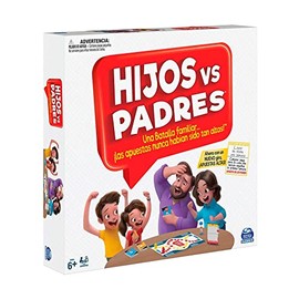 Spin Master Games, Classic Question Game for The Whole Family, Sons vs Parents for Kids to Age 6 (6065093)