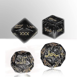 Game Dice Entertainment Festival Dice Dice Suitable for Valentine's Day and Holiday Surprise Dice Party