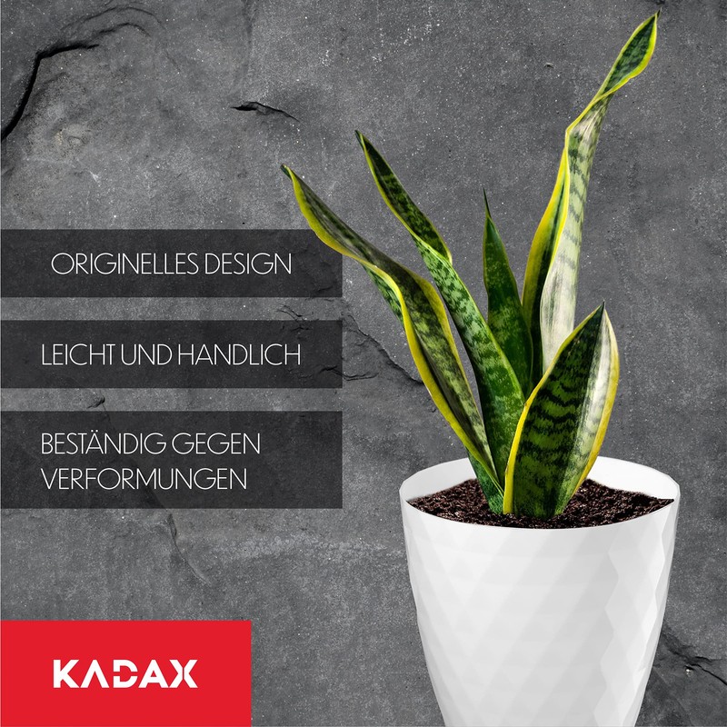 KADAX flower pot, a pot for flowers and plants with