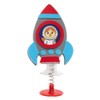 Baker Ross AX181 Space Rocket Jumping Toys, 8 Pieces Small