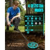 JOYAIRE Metal Detector for Adults with 9" Waterproof Coil &
