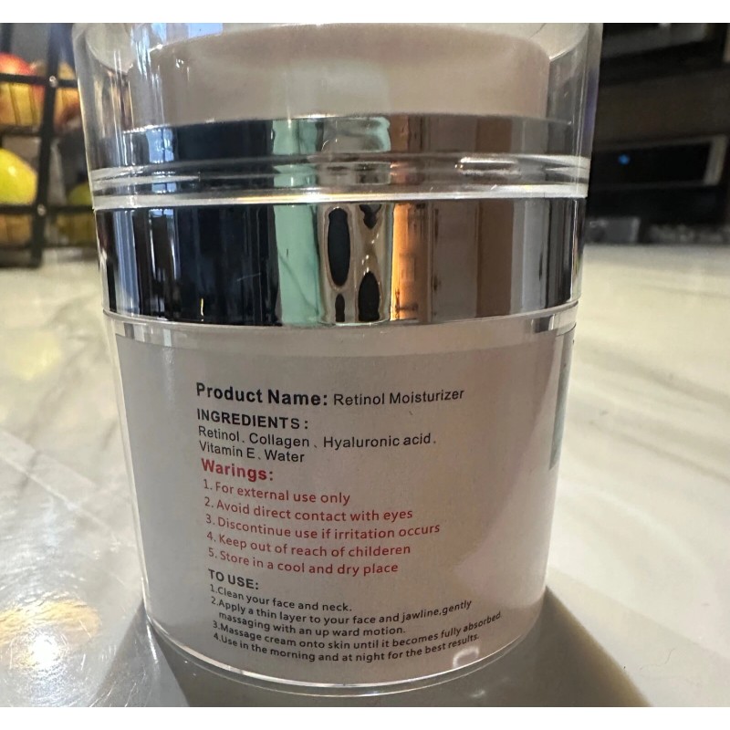 Retinol Day and Night Retinol and Collagen Moisturizer Face Cream