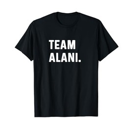 Team Alani Name T-Shirt, black