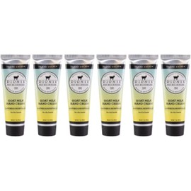 Dionis - Goat Milk Skincare Scented Hand Cream (1 oz) Set of 6, Moisturizing Lotion for Dry Skin, Good for Sensitive Skin, Cruelty-free and Paraben-free (Island Colada)