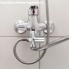 Shower Diverter Valve, G1/2" to G1/2" BSP T-Adapter 3-Way Tap