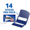 Trident Perfect Peppermint Sugar Free Gum, 14 Count (Pack of