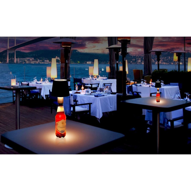 LED Bottle Lamp 4000mAh IP54 Waterproof Touch Control Color Adjustable
