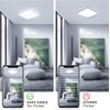 EASY EAGLE LED Flat Ceiling Light, 6500 K, 24 W,