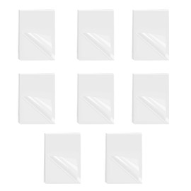 400 Sheets Post It Transparent, Transparent Sticky Notes, for School Supplies, School, Office, Home (75 x 50 mm)
