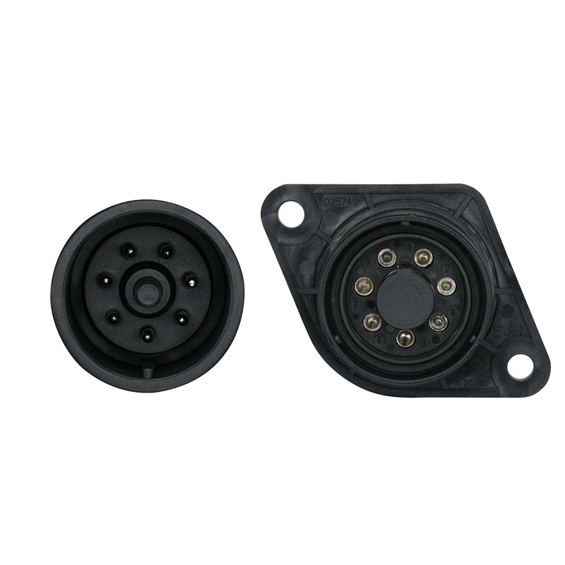 HELLA 8JB 007 645-021 Socket - 24V - Plug: Crimp