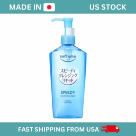 KOSE Softymo Speedy Cleansing Liquid Makeup Remover Cleanser 240ml (8.5 fl oz)