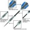 Harrows Bomber 85% Tungsten Darts | Steel Tip Darts set