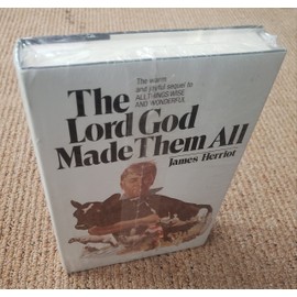 Rare - James Herriot THE LORD GOD MADE THEM ALL First Ed HC DJ Veternarian Animals