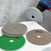 4 Inch Diamond Polishing Pads Kit, 15PCS Wet/Dry 50-6000 Grit