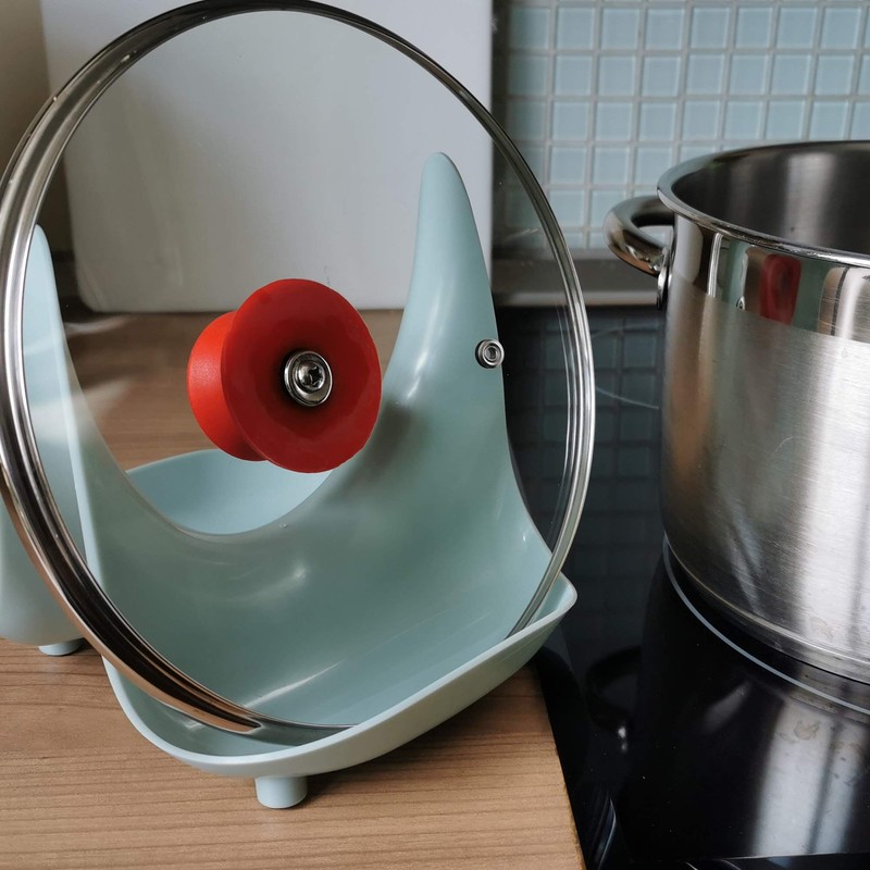 Berossi Pot Lid Holder | Lid Stand Holder for Kitchen