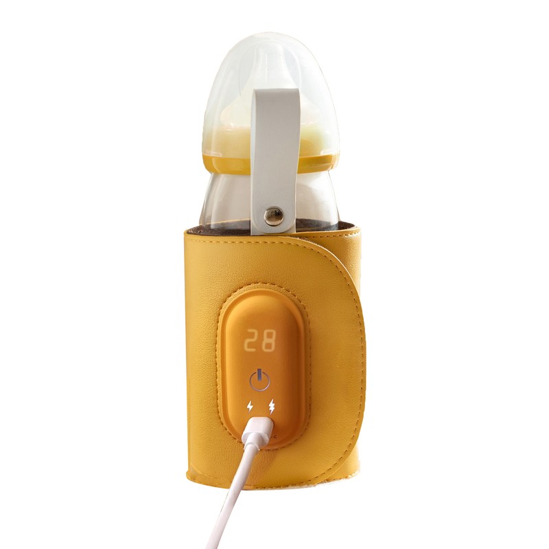 Portable USB Bottle Warmer Travel Milk Heat Keeper Car Baby