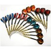 18 Pack Steel Tip Darts, Professional Darts Metal Tip Set