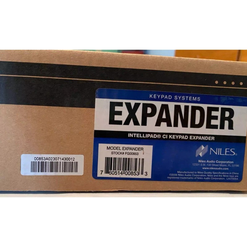 Niles New NILES FG00853 INTELLIPAD CI KEYPAD EXPANDER - Prepaid