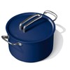 Nontoxic, nonstick BPA-free Risa kitchen stock pot with lid and