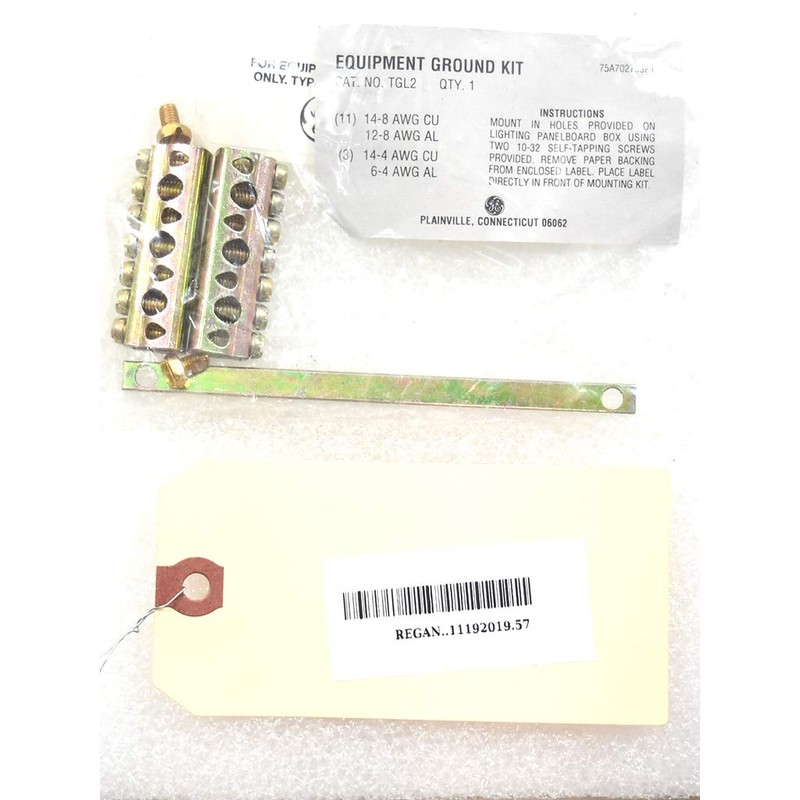 GE TGL2 Equipment Ground Kit for Use with PowerMark Gold