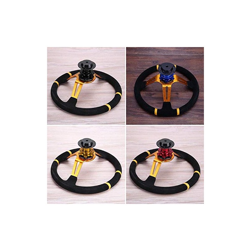 FireAngels Universal Steering Wheel Snap Off Quick Release Hub Adapter