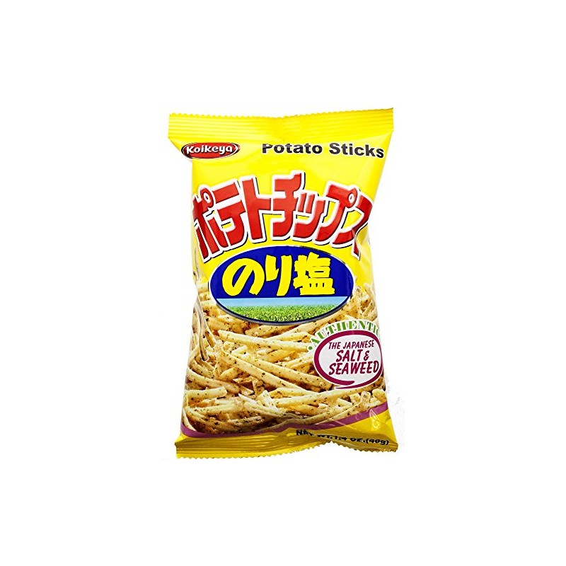 Koikeya Norishio Potato Chip Sticks, 1.41 Ounce (Pack of 24)