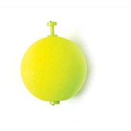 Eagle Claw 07121-004 2-Inch Foam Round Float,, Chartreuse Finish 1pack