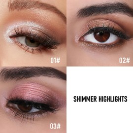PHOFAY 3-in-1 Cream-to-Powder Highlighter - Blush & Eyeshadow 2-in-1