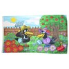 Flaggenfritze® Flag Gardener Couple Ravens – 90 x 150 cm