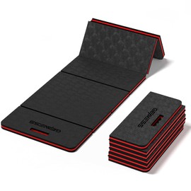 GEAVESS Extra Thick Kneeling Pad EVA Foam Water Resistant Knee Mat High-Density Anti Slip Kneeler Pad for Gardening, Workout, Exercise and Mechanic, 47.2 * 15.7 * 1.1Inch, Black