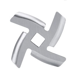 Pwshymi Stainless Steel Meat Mincer Grinder (Manual, 46mm, Small Blade)