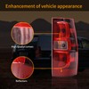 Tektend Tail Light Assembly Compatible with 2007-2014 Chevy Suburban/Tahoe Tail