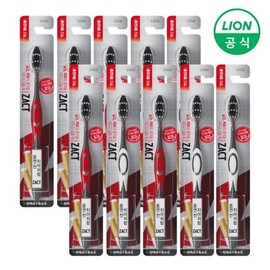 Zact Toothbrushes (1 pack x 10) (Removes coffee and smoking stains) / 작트 칫솔 1개입 X 10개 (커피 흡연 흔적 제거)